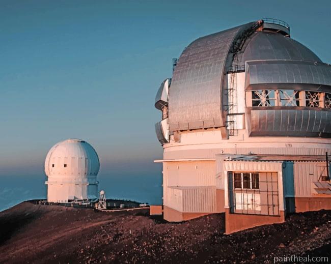 Mauna Kea Hawaii Painting By Numbers Kits