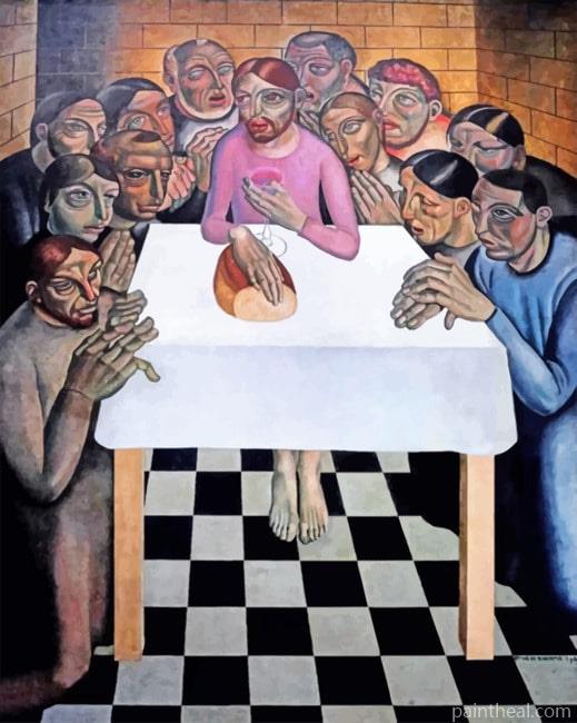 Gustave Van De Woestyne Last Supper Painting By Numbers Kits