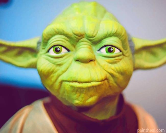 Master Yoda Star Wars Painting By Numbers Kits
