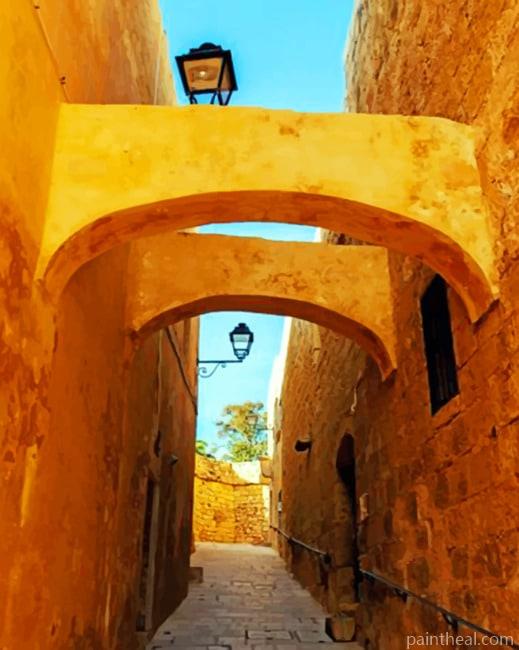 Alley Victoria Gozo Painting By Numbers Kits