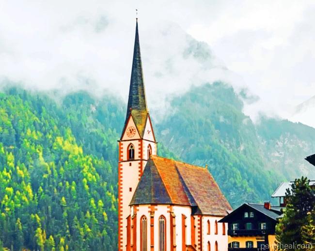 Heiligenblut Church Painting By Numbers Kits