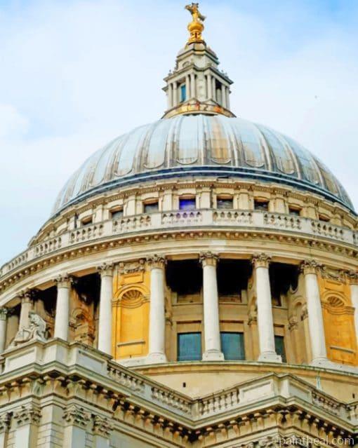 St Paul Cathedral – Landmarks 5D Diamond Painting Painting By Numbers Kits