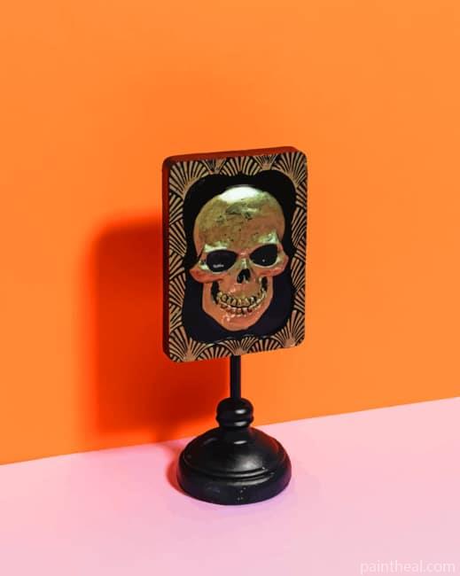 Creepy Skull Painting By Numbers Kits