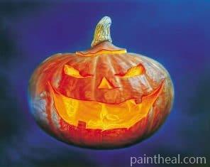 Carved Pumpkin – 5D Diamond Painting Painting By Numbers Kits