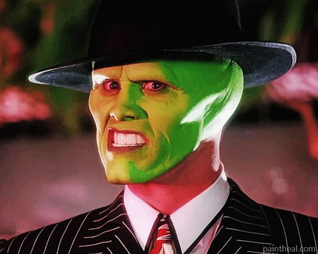 Jim Carrey In The Mask Painting By Numbers Kits