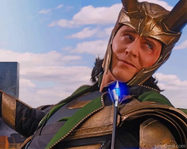 Loki From The Avengers Painting By Numbers Kits