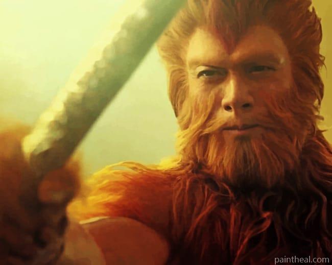The Monkey King Painting By Numbers Kits