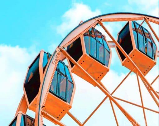 Ferris Wheel Attraction Booths – 5D Diamond Painting Painting By Numbers Kits