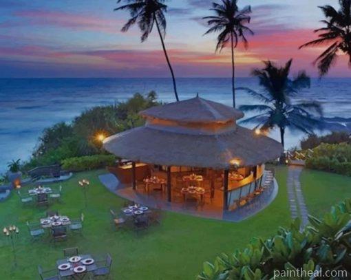 Sri Lanka Beach Seascape Painting By Numbers Kits