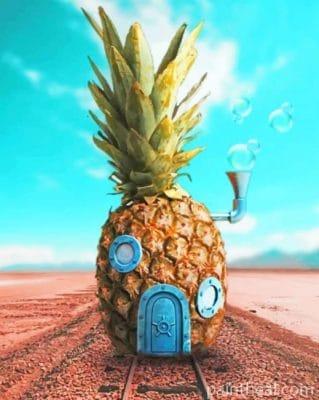 Pineapple House Painting By Numbers Kits