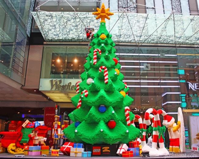 Lego Christmas Tree Painting By Numbers Kits