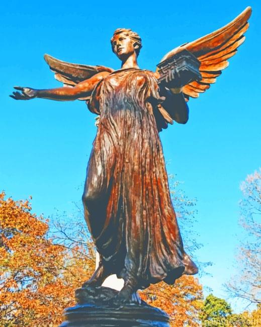 Beneficence Statue In France Painting By Numbers Kits