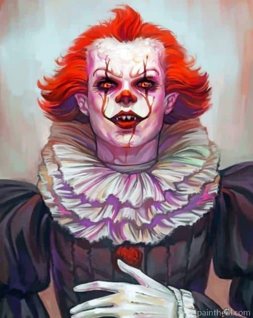 It Clown Painting By Numbers Kits