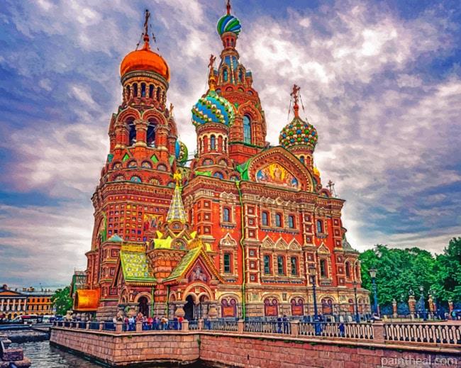 Church Of The Savior Painting By Numbers Kits