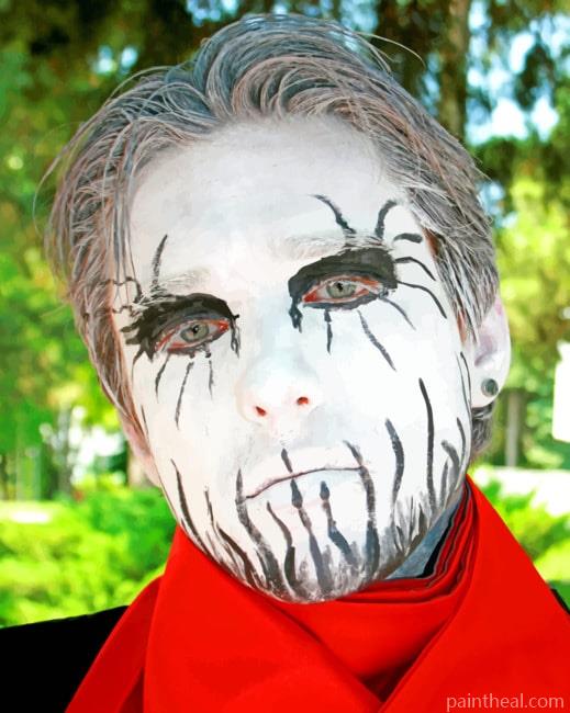Creepy Face Mask Painting By Numbers Kits