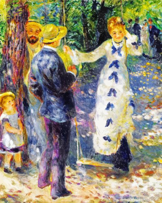 The Swing Pierre Auguste Renoir Painting By Numbers Kits