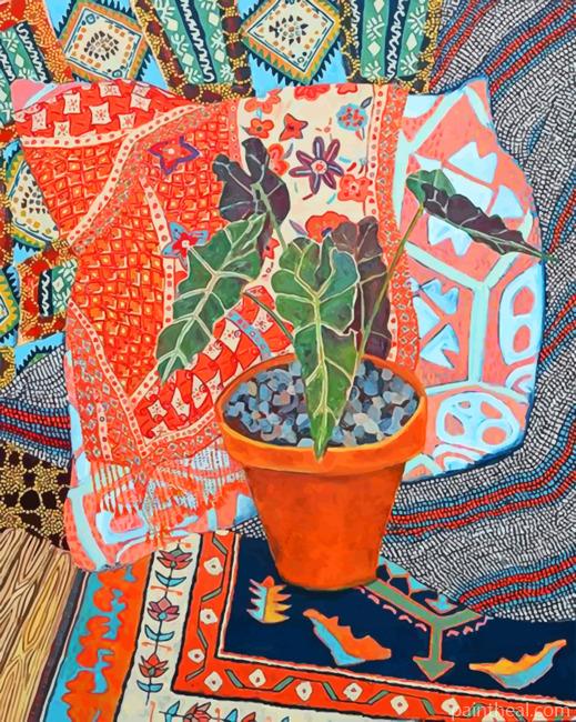 Aesthetic Plant Painting By Numbers Kits