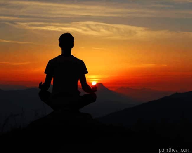 Meditation At Sunset Painting By Numbers Kits