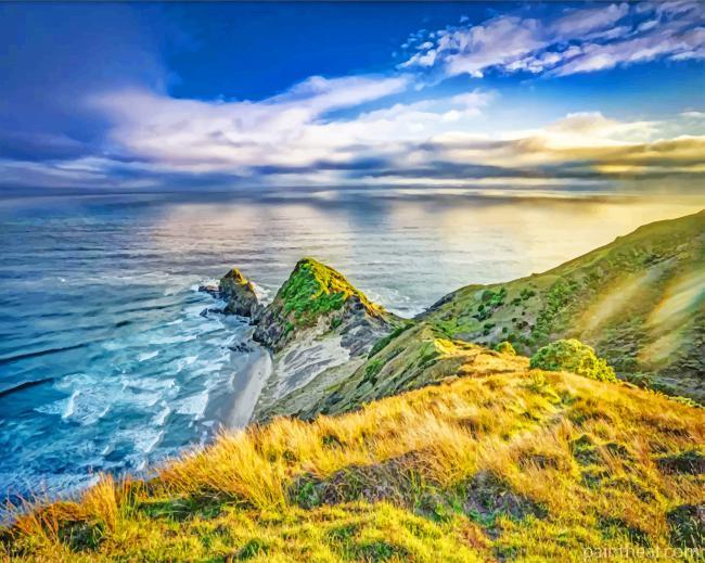 Auckland Landscape Painting By Numbers Kits