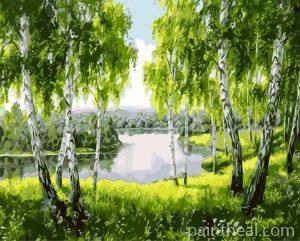 Beautiful Tree – 5D Diamond Painting Painting By Numbers Kits