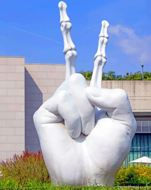 Victory Statue In China Painting By Numbers Kits