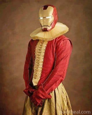 Iron Man From The Elizabeth Age – 5D Diamond Painting Painting By Numbers Kits
