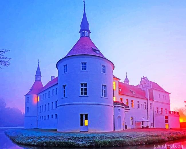 Schloss Drehna Castle Painting By Numbers Kits