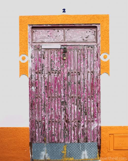 Purple Door Home Painting By Numbers Kits
