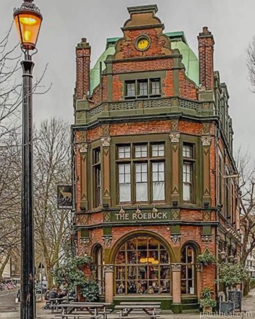 The Roebuck London England Painting By Numbers Kits