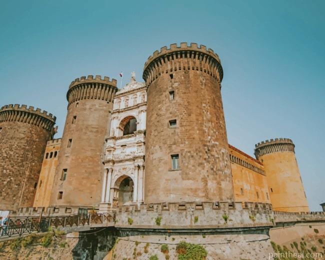 Nuovo Castle In Italy Painting By Numbers Kits