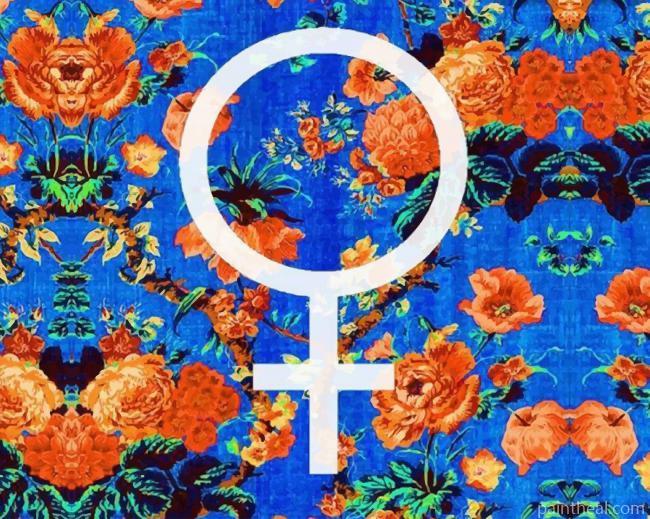 Women Symbol Painting By Numbers Kits