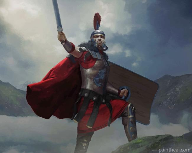 The Roman Pride Painting By Numbers Kits