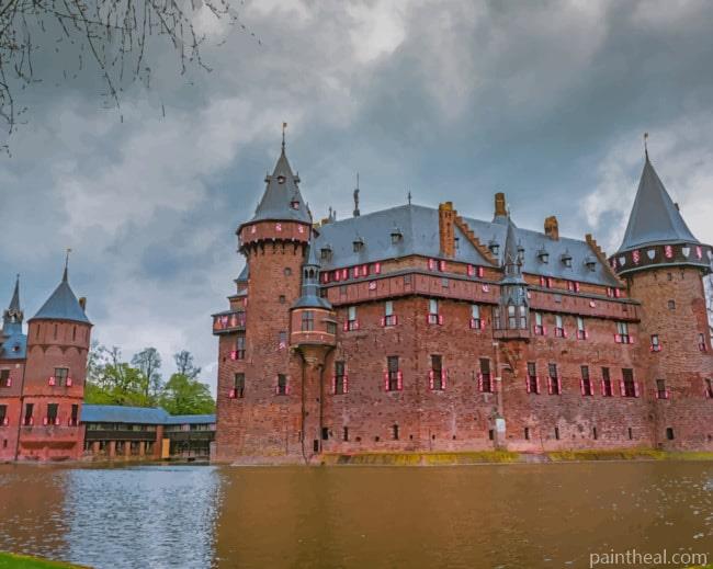 Pond De Haar Castle Painting By Numbers Kits
