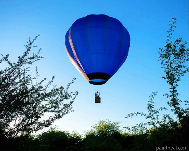 Hot Air Balloon Painting By Numbers Kits