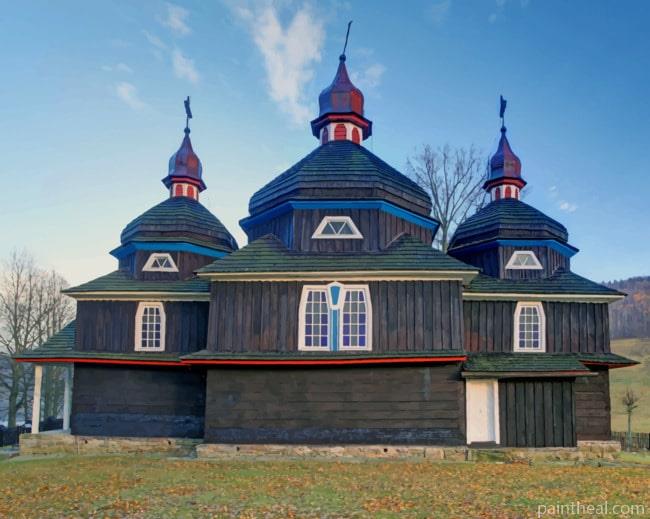 Slovakia Church Greek Painting By Numbers Kits