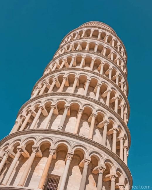 Leaning Tower Of Pisa Italy Painting By Numbers Kits
