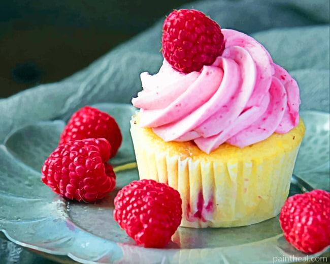 Cupcake Smitten Dessert Painting By Numbers Kits