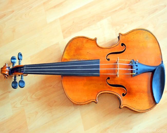 Classic Violin Musical Instrument Painting By Numbers Kits