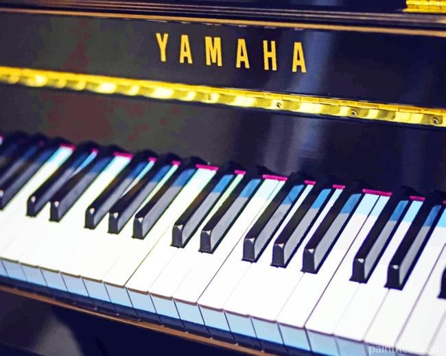 Yamaha Piano Keys Painting By Numbers Kits