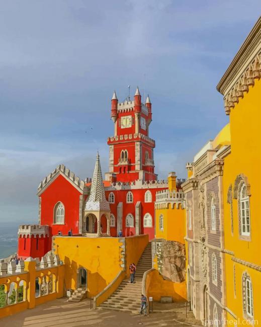 Pena National Palace Painting By Numbers Kits