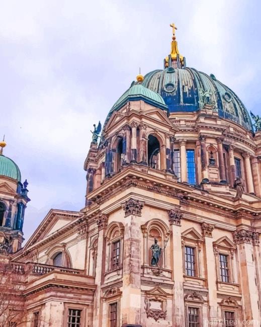 Berlin Cathedral Germany Painting By Numbers Kits
