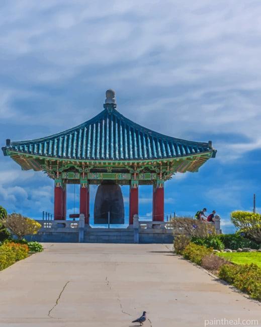 Korean Friendship Bell Painting By Numbers Kits