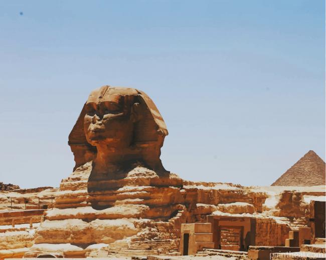 Great Sphynx Giza Egypt Painting By Numbers Kits