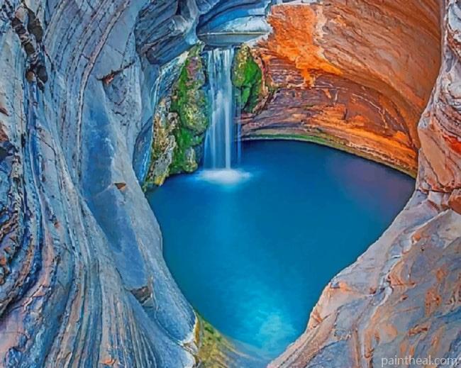 Karijini National Park Australia Painting By Numbers Kits