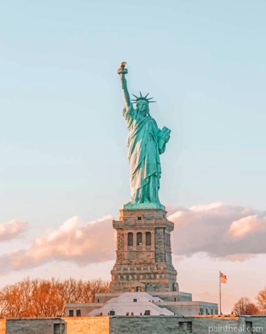 Statue Of Liberty National Monument Painting By Numbers Kits