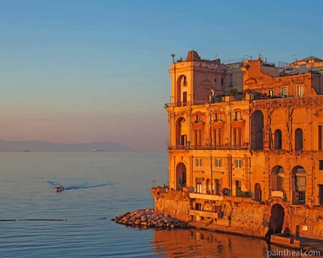 Villa Donn Anna Italy Painting By Numbers Kits