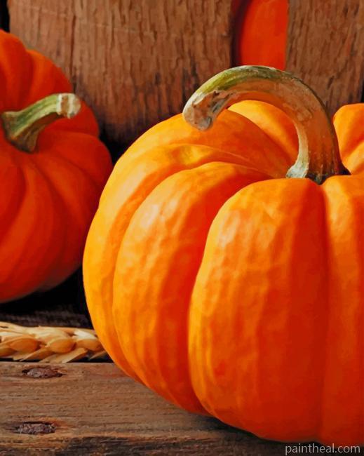 Pumpkin Halloween Painting By Numbers Kits