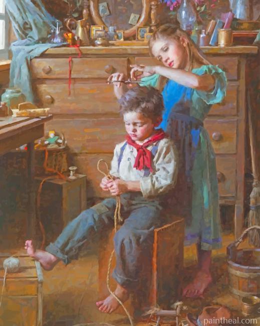 The Second Mom Painting By Numbers Kits