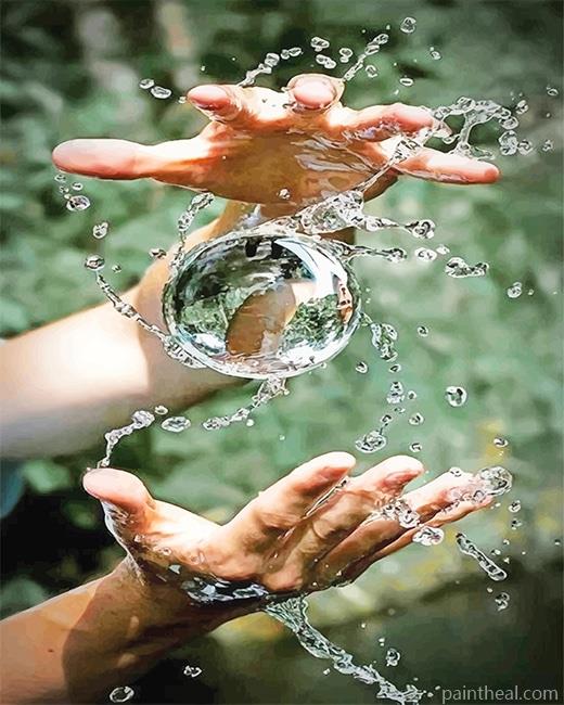 Water Ball Power Painting By Numbers Kits