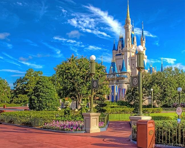 Walt Disney World Painting By Numbers Kits